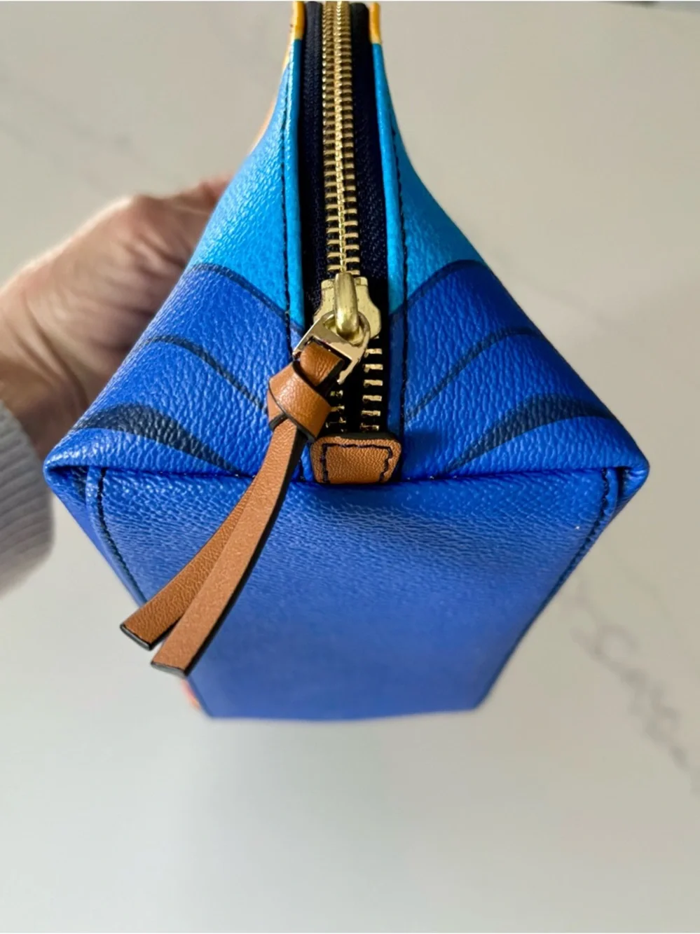 Tory Burch Kerrington Parrot Cosmetic Case